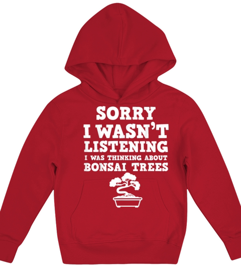 Bonsai Tree Apparel Funny Great Trees Lover Design Kids Hoodie