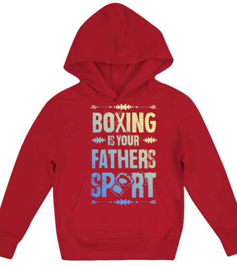 Boxing father Kids Hoodie