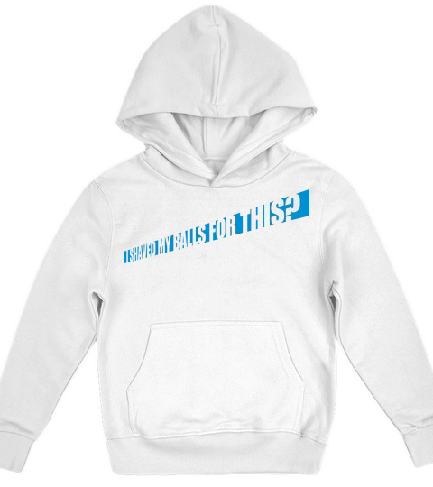I shaved my balls Kids Hoodie