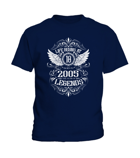 18th Birthday Gifts 2005 Vintage Kids T-Shirt