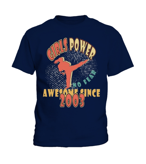 2003 vinatge Girls Power Birthday Kids T-Shirt