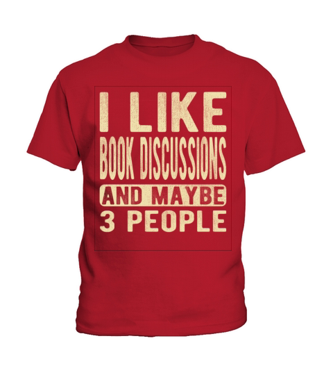 Book Discussions Saying Kids T-Shirt