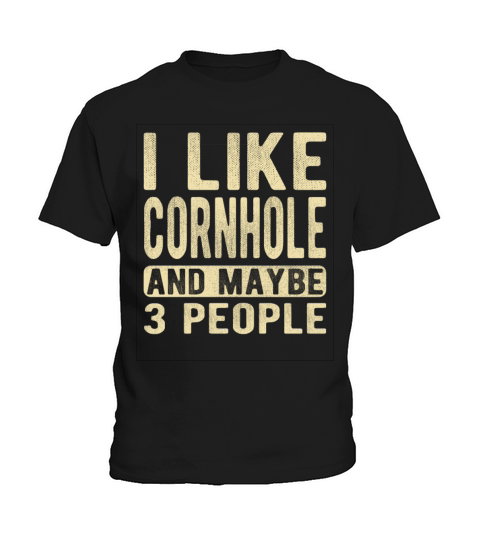 Cornhole Saying Kids T-Shirt