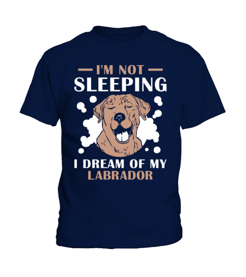 Im not sleeping i dream of my Labrador Kids T-Shirt
