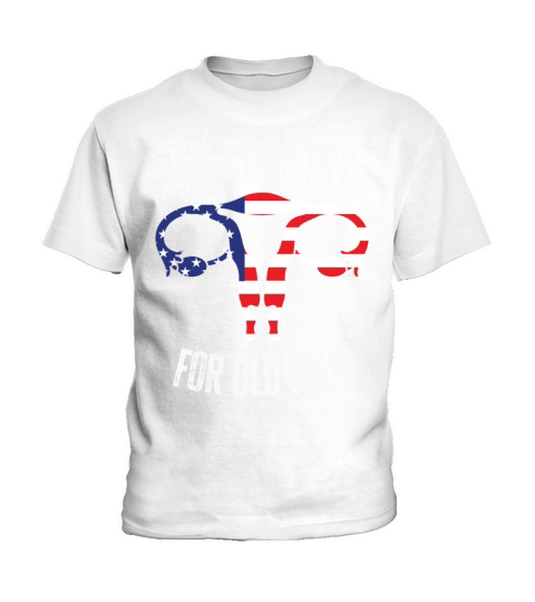 No Country For Old Men Floral Uterus Feminist Kids T-Shirt