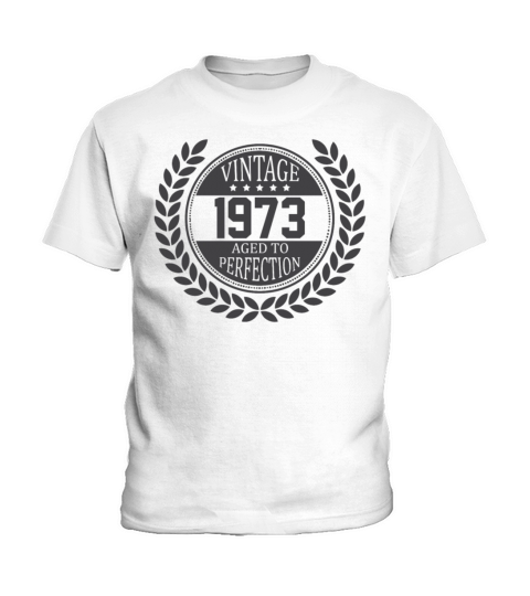 Vintage 1973 Aged To Perfection Kids T-Shirt
