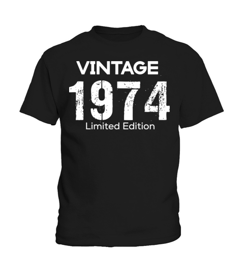 vintage 1974 limited edition Kids T-Shirt
