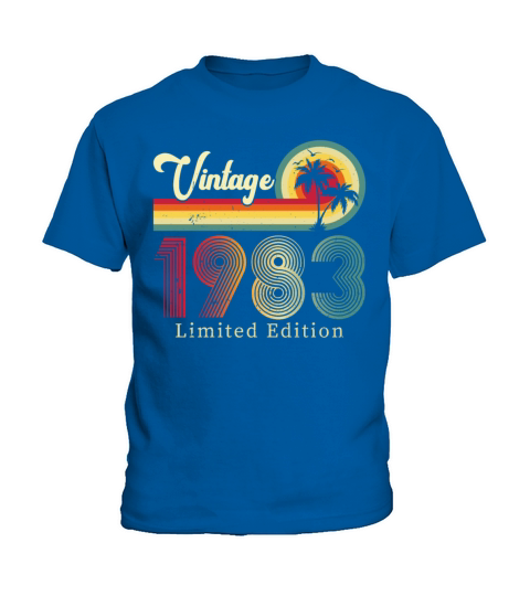 Vintage 1983 Limited Edition Kids T-Shirt