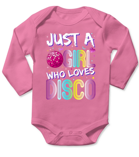 Disco Party Retro Vintage Club Groovy Lifestyles Long Sleeve Baby One-Piece