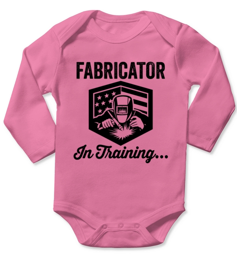 Fabricator In Training Long Sleeve Baby One-Piece