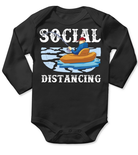 Funny Quote Great Fly Fishing Vintage Long Sleeve Baby One-Piece