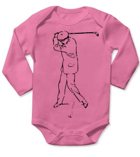 golf golfer golfen spielen player ball sports57 Long Sleeve Baby One-Piece