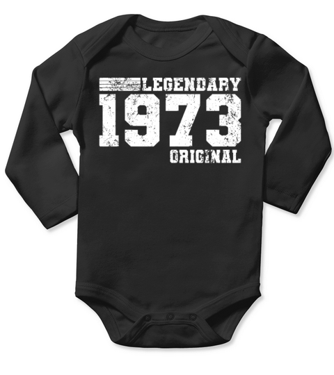 Legendary 1973 Original Long Sleeve Baby One-Piece