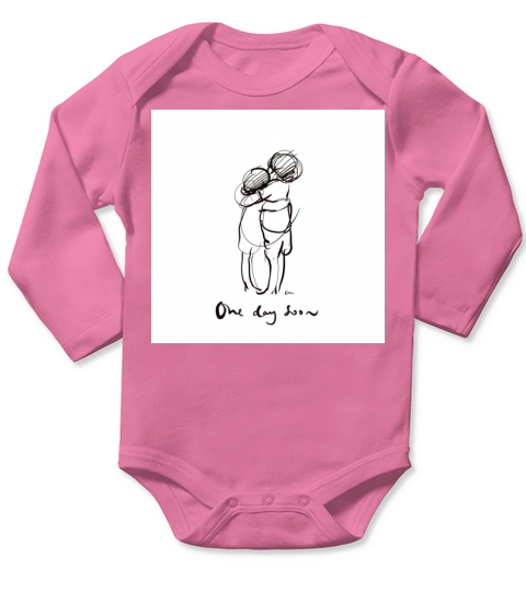 One day soon Long Sleeve Baby One-Piece