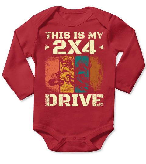 This is my 2x4 drive Inline skating Long Sleeve Baby One-Piece