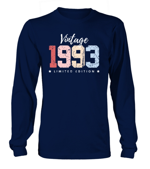 30 Years Vintage 1993 Retro 30th Birthday Long sleeved Unisex