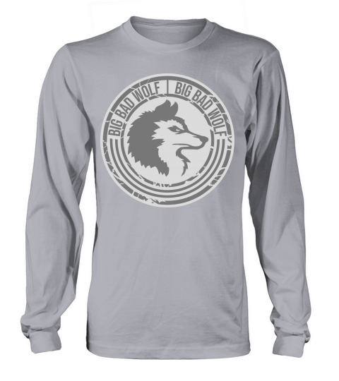 big bad wolf quote Long sleeved Unisex