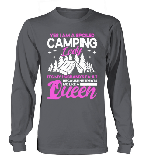 Camping Lover Gift Quote Camper Long sleeved Unisex