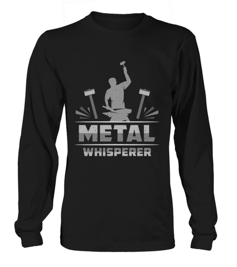 Forging Metal Whisperer Anvils Forger Blacksmiths Long sleeved Unisex