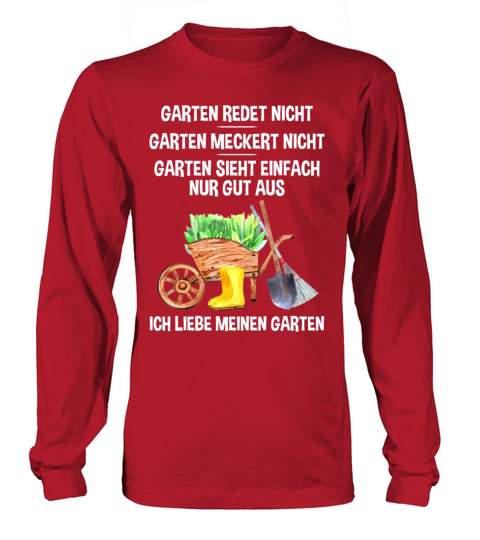 Garden Funny Quote Hobby Gardener Gift Idea Long sleeved Unisex