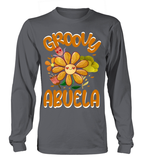 Groovy Abuela Family Matching Vintage Family Long sleeved Unisex