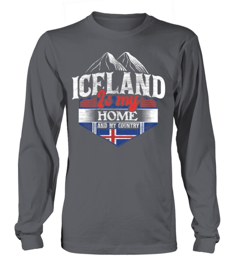 Iceland Volcanic Island Origin Long sleeved Unisex