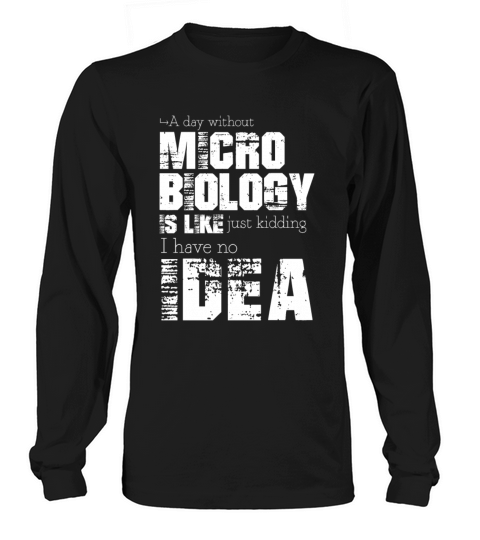 Microbiology Long sleeved Unisex