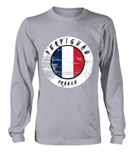 Perpignan France Vintage Long sleeved Unisex