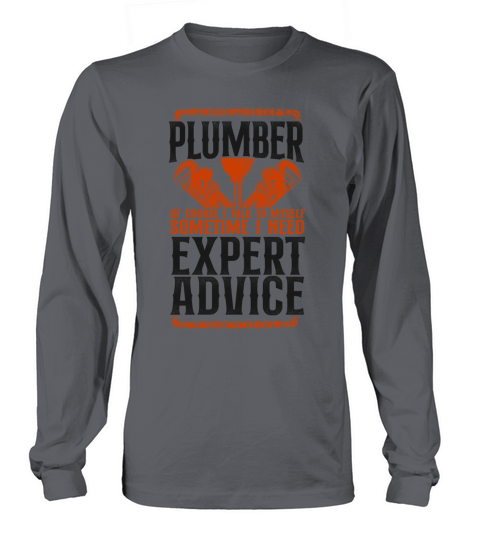 Plumbing Plumber Vintage Plumber Long sleeved Unisex