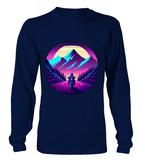 Retrowave Synthwave 80s Design Long sleeved Unisex