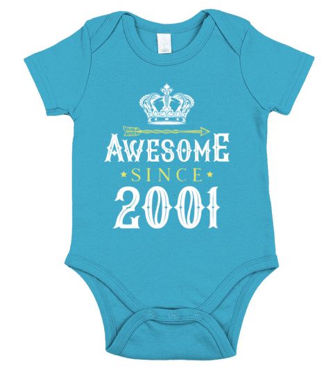 2001 awesome since Short Sleeve Baby One-Piece