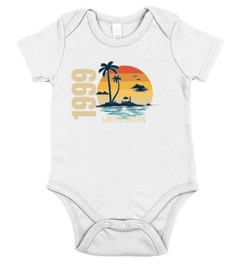 Birthday Limited Edition 1999 Short Sleeve Baby One-Piece