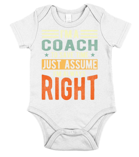 Coach Short Sleeve Baby One-Piece
