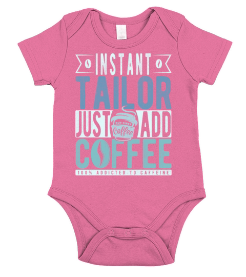 Instant Tailor Just Add Coffee Short Sleeve Baby One-Piece