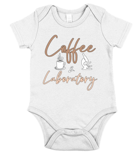 Lab Technician Coffee And Laboratory Lab Scientist Short Sleeve Baby One-Piece