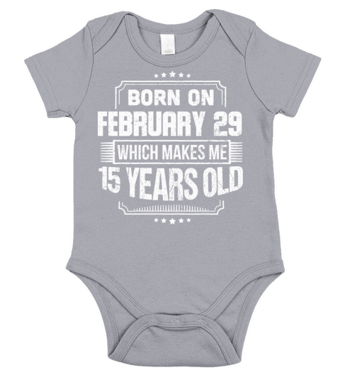 Leap Year February 29Th 2020 Born In 1960 60Th Bir Short Sleeve Baby One-Piece