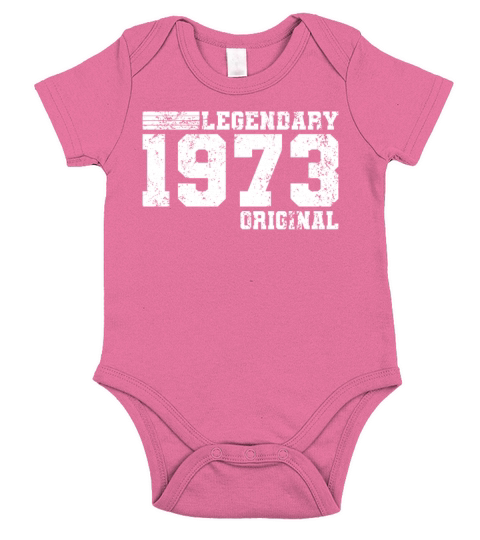 Legendary 1973 Original Short Sleeve Baby One-Piece