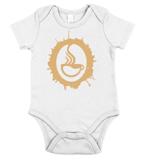Less Stress More Coffee Short Sleeve Baby One-Piece