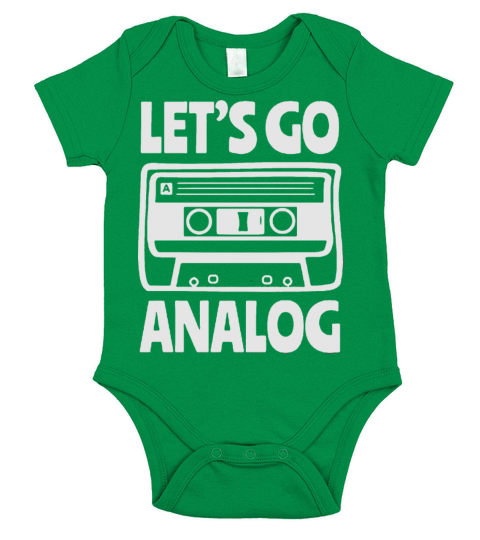 Lets Go Analog Short Sleeve Baby One-Piece