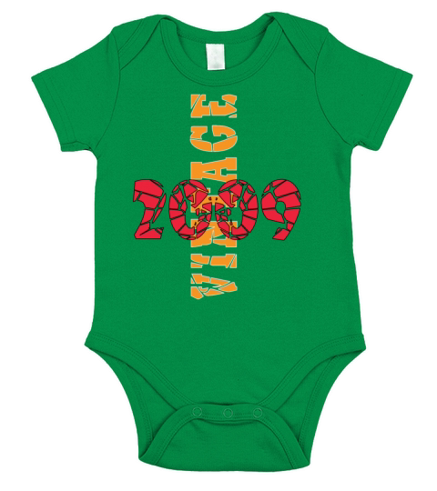 Vintage 14th Birthday 2009 Sports Gift Short Sleeve Baby One-Piece