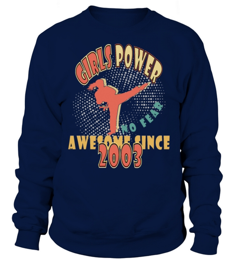 2003 vinatge Girls Power Birthday Sweatshirt Unisex