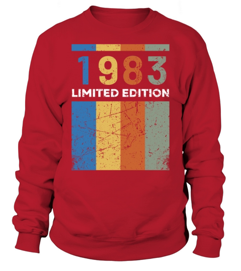 40 Years Vintage 1983 Retro 40th Birthday Sweatshirt Unisex
