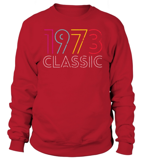 50 Years Vintage 1973 Retro 50th Birthday Sweatshirt Unisex