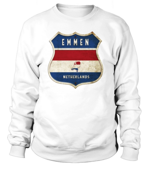 Emmen Netherlands coat of arms design Sweatshirt Unisex