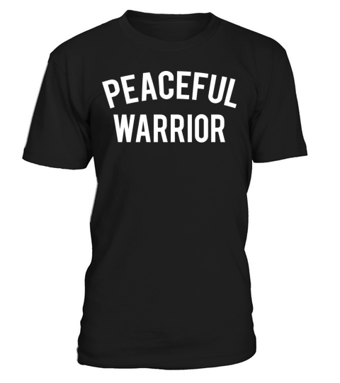 Cool Yoga Peaceful Warrior T-Shirt Unisex