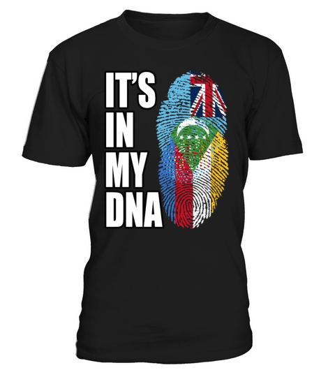 Fijian And Comoran Mix Heritage DNA Flag T-Shirt Unisex