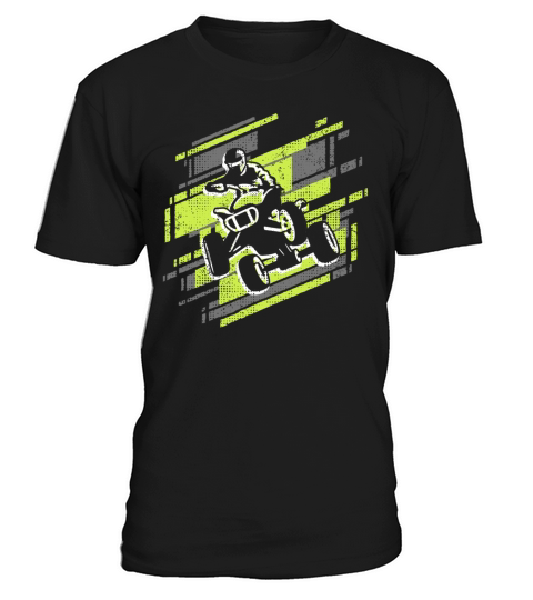 Quad Biker Offroad Vintage 4 wheeler ATV T-Shirt Unisex