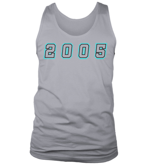 2005 Year Number Tank Top Unisex