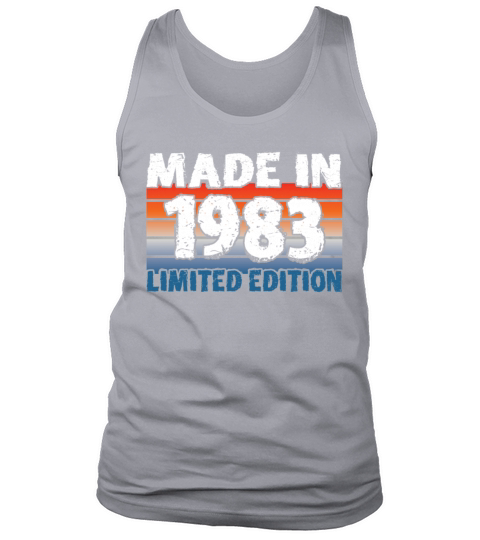 40th birthday made in 1983 limited edition Tank Top Unisex