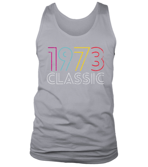 50 Years Vintage 1973 Retro 50th Birthday Tank Top Unisex